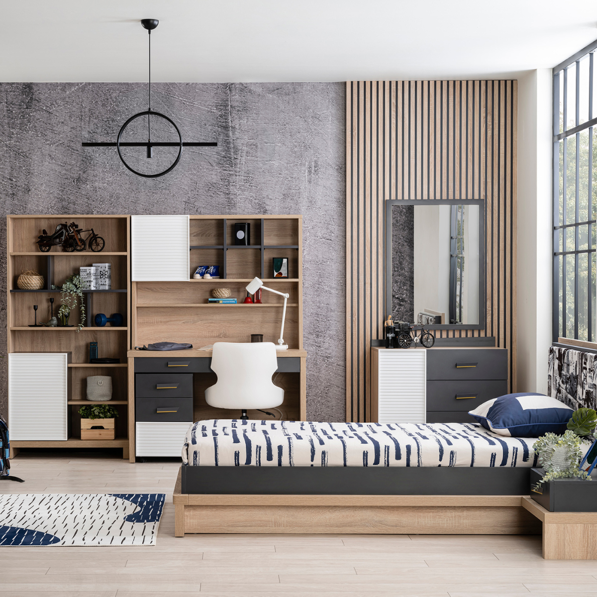 Dormitor modular pentru copii, City