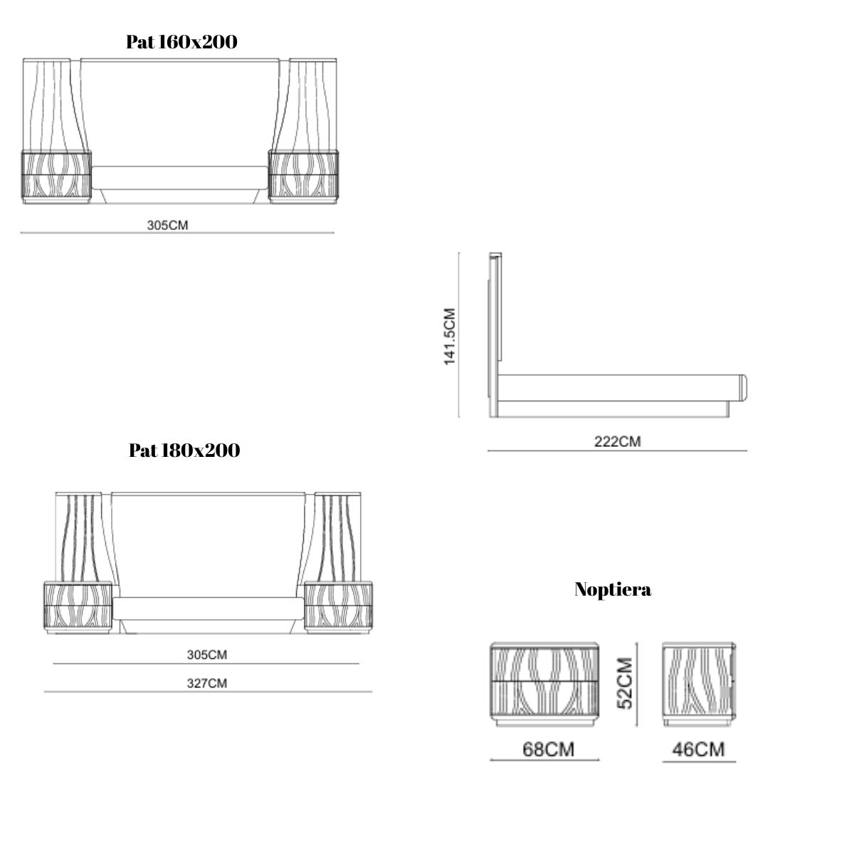 Dormitor de Lux, Norva