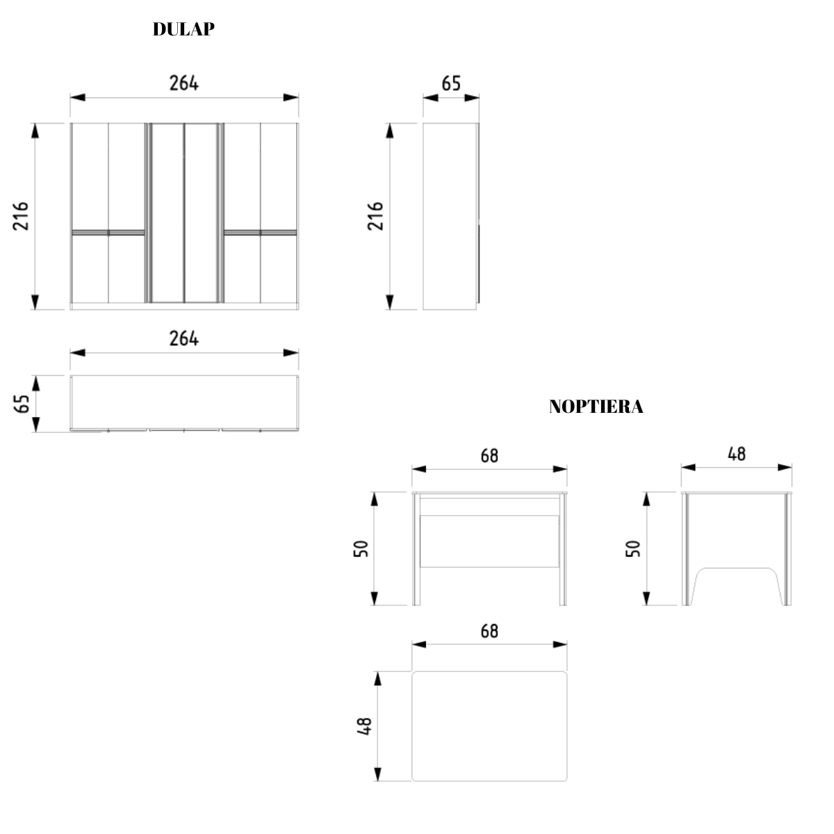 Set Dormitor Modern, Idol-Tilsim