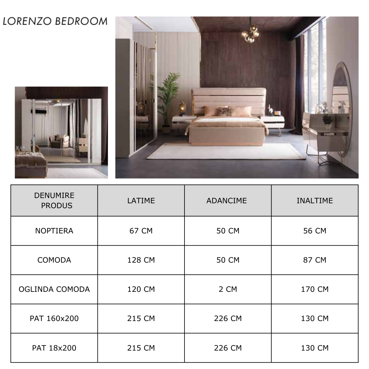 Dormitor de lux, Aura Z