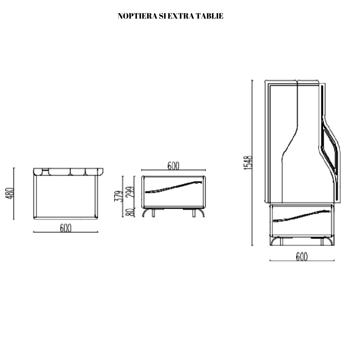 Dormitor Modern, Milano H