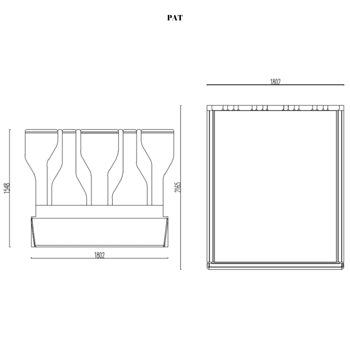 Dormitor Modern, Milano H