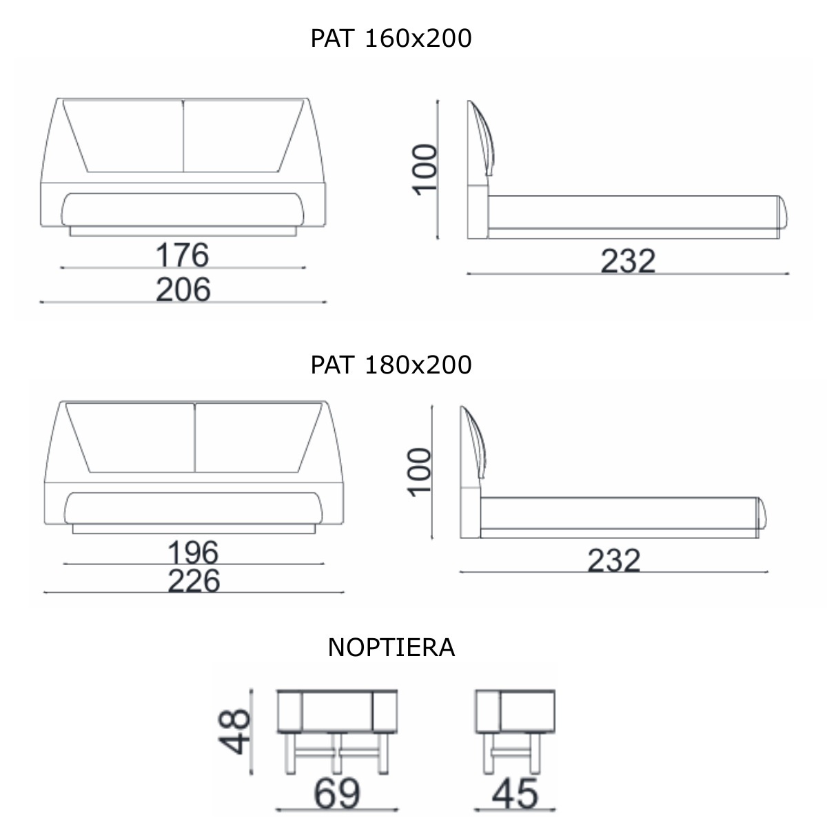 Dormitor Modern, Belize