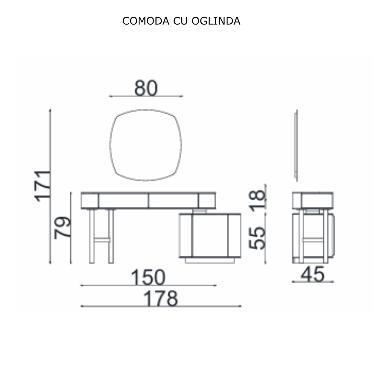 Dormitor Modern, Belize