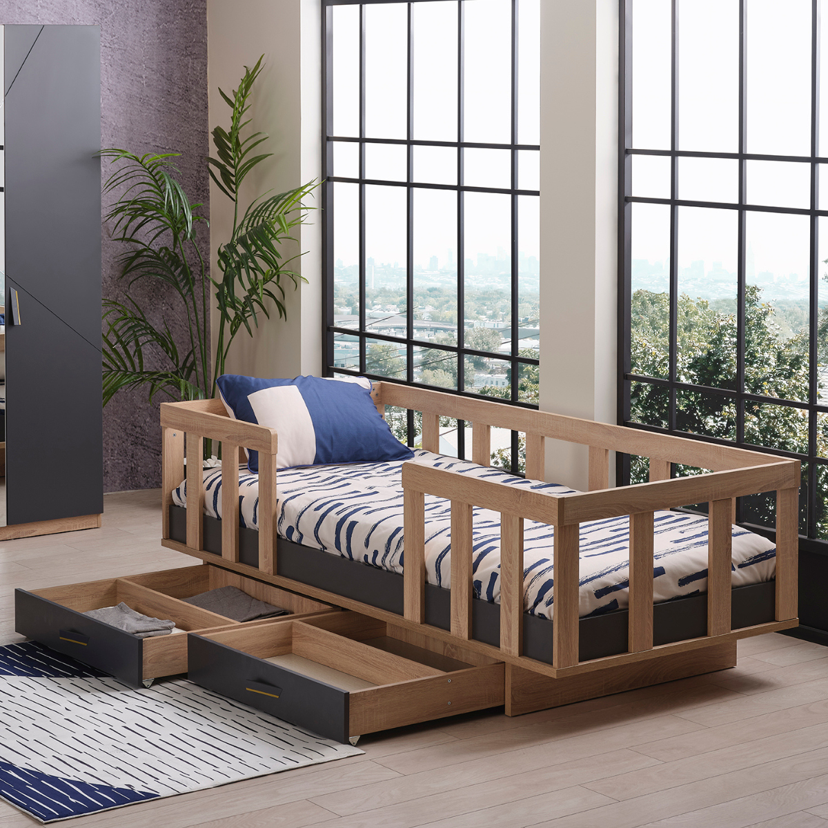 Dormitor modular pentru copii, City