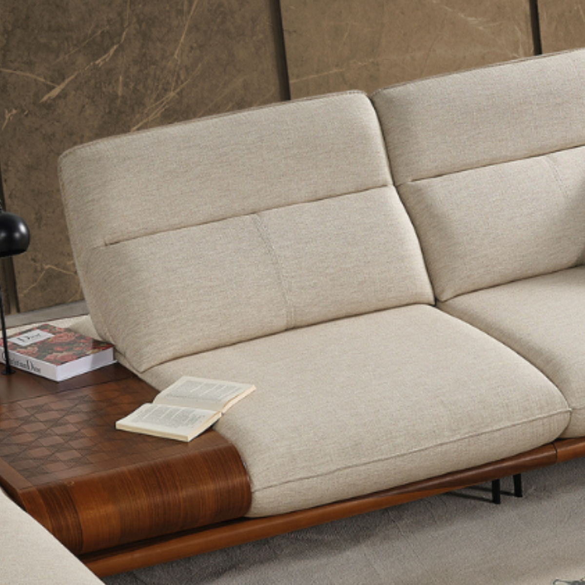 Coltar Relax cu Tetiere Reglabile de Lux, New York