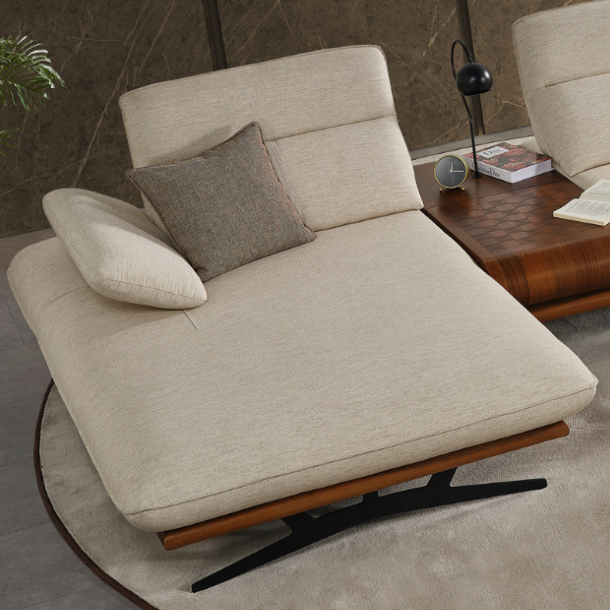 Coltar Relax cu Tetiere Reglabile de Lux, New York