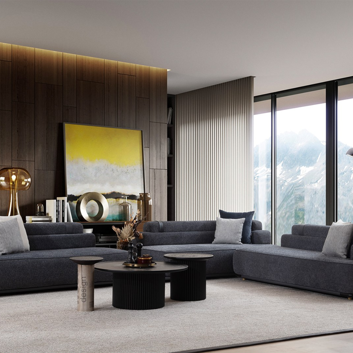 Colectia de canapele si coltare modulare bucle, Pandora