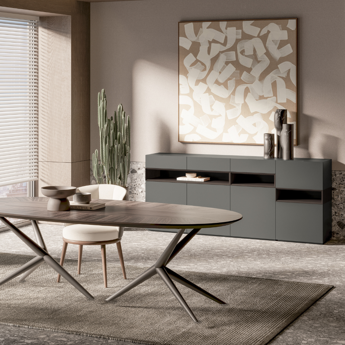 Comoda de dining, Lipa