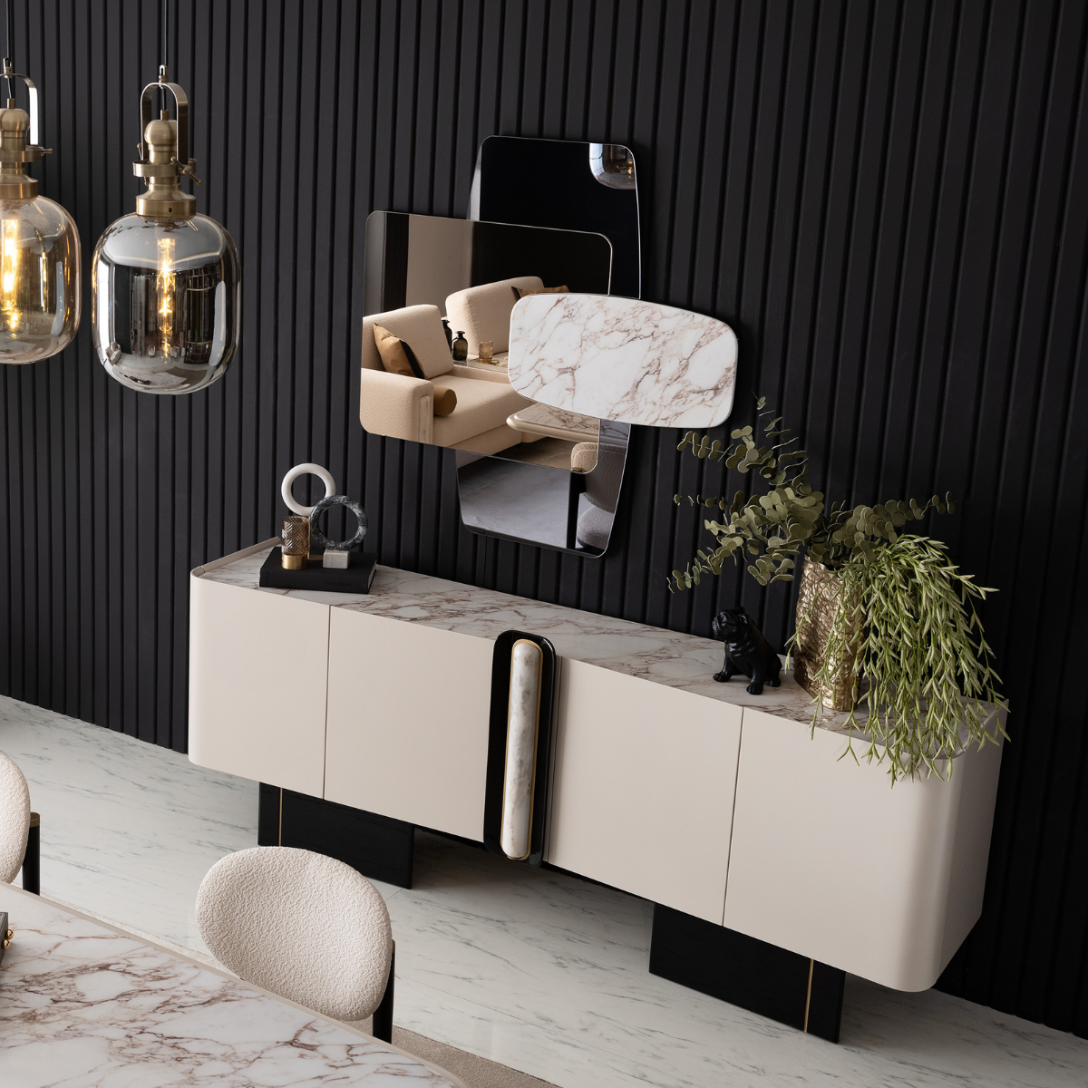 Comoda de lux FARA OGLINDA, Tusca