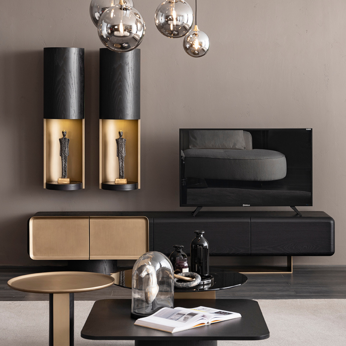 Comoda cu oglinda De Lux, Grande