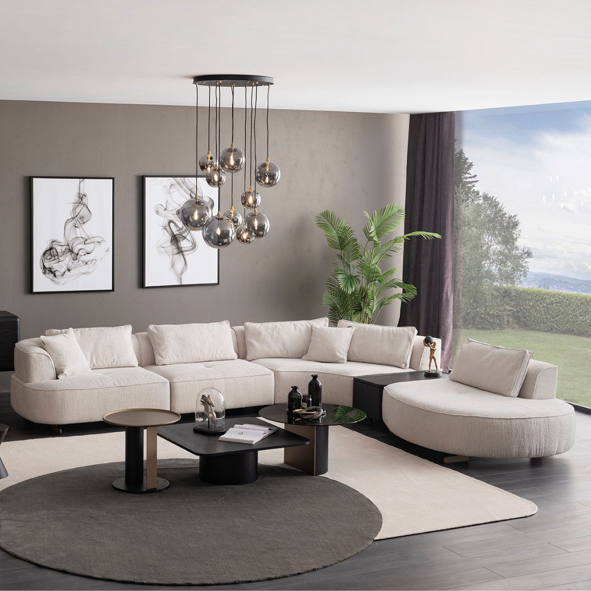 Comoda cu oglinda De Lux, Grande