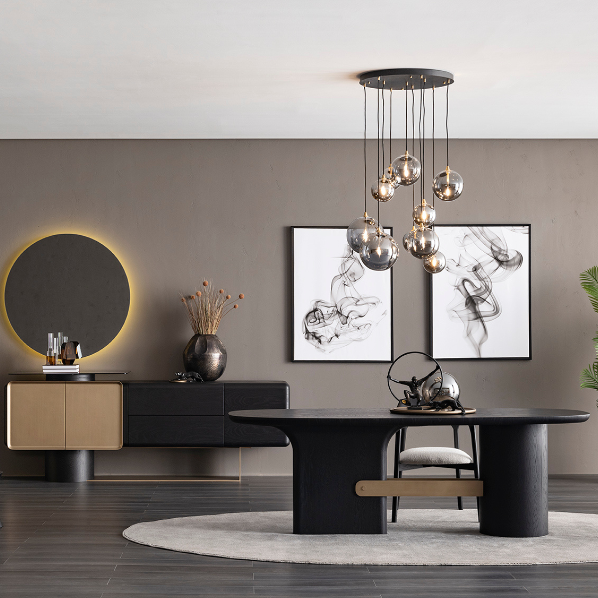 Comoda cu oglinda De Lux, Grande