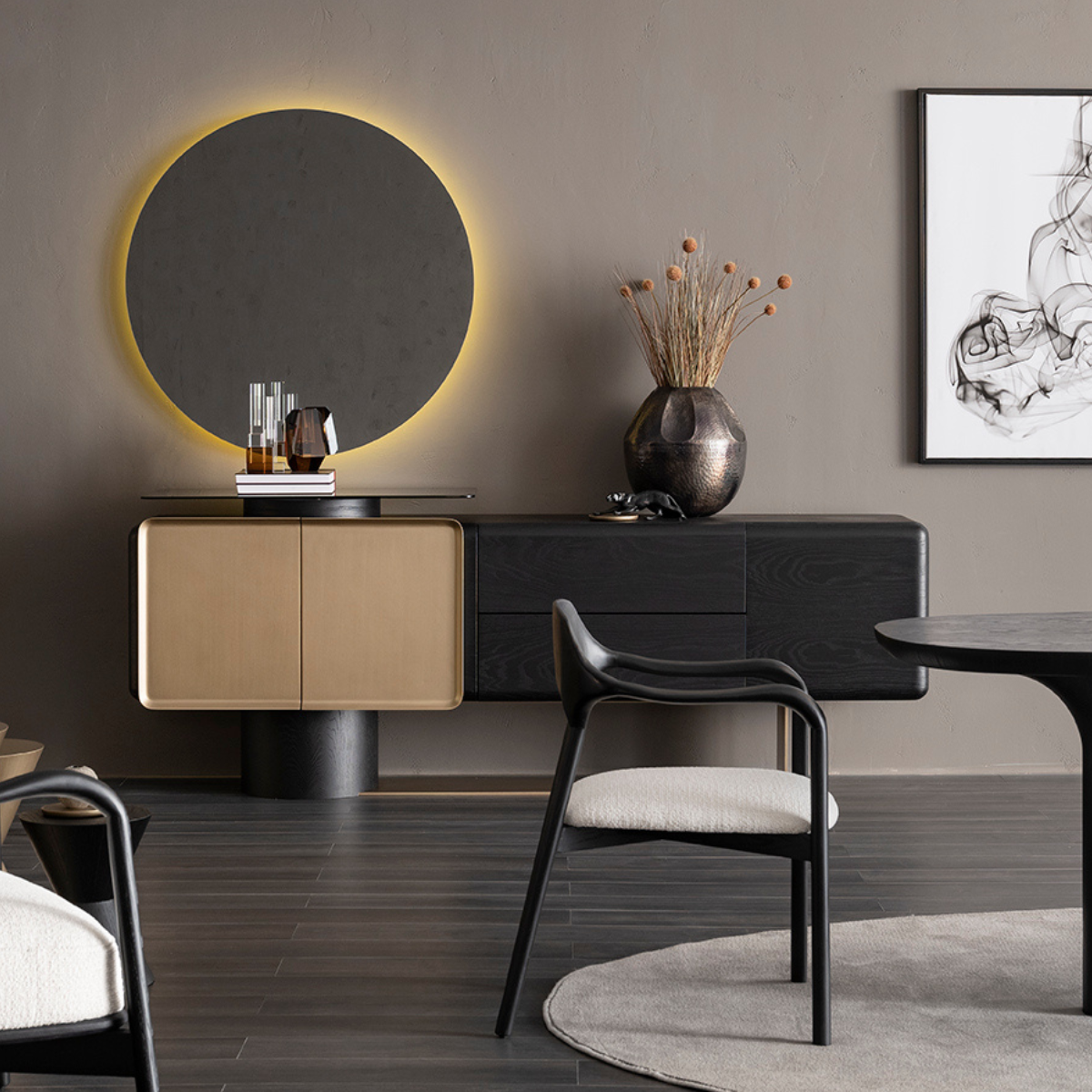 Comoda cu oglinda De Lux, Grande