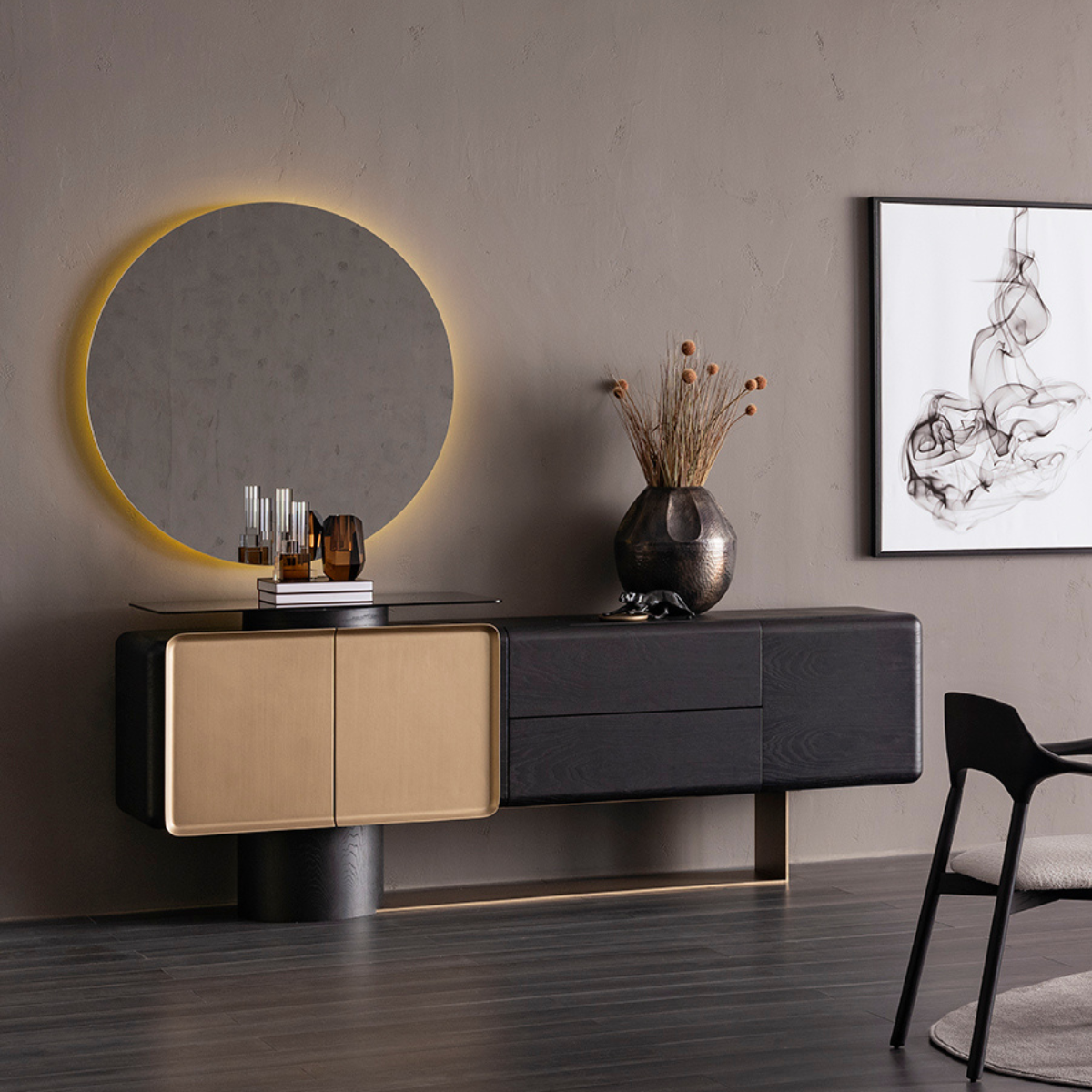 Comoda cu oglinda De Lux, Grande