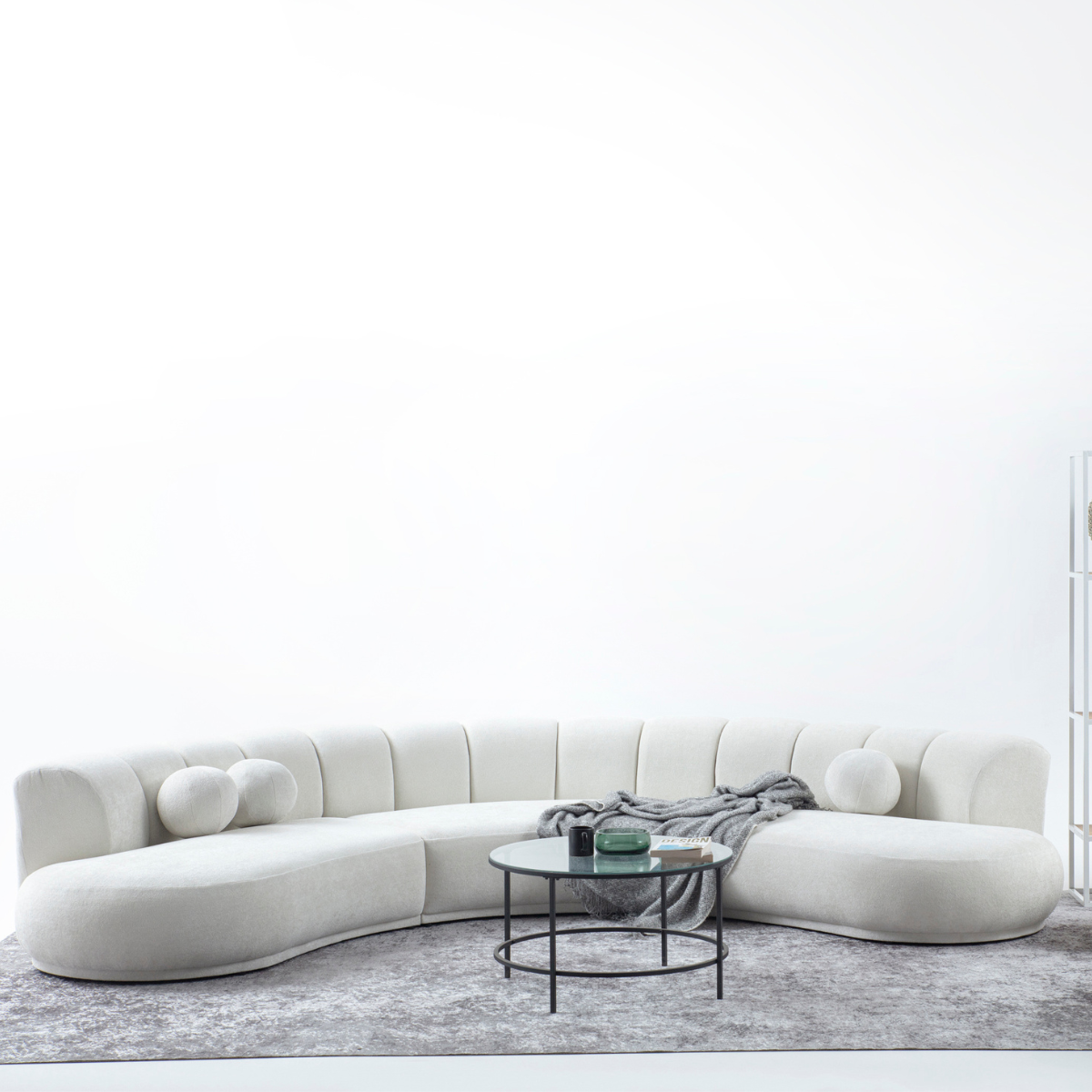 Colțar Modern Bucle, Loca