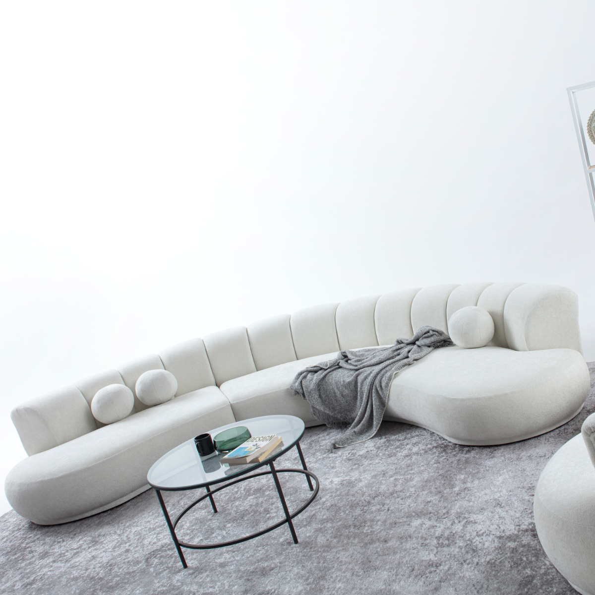 Colțar Modern Bucle, Loca