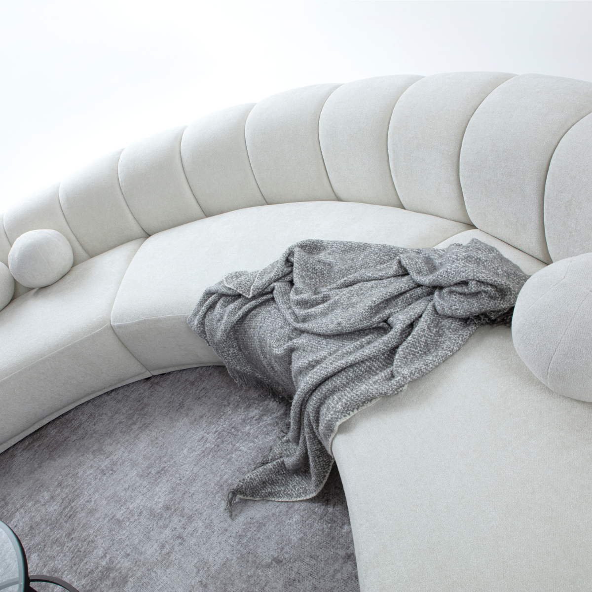 Colțar Modern Bucle, Loca