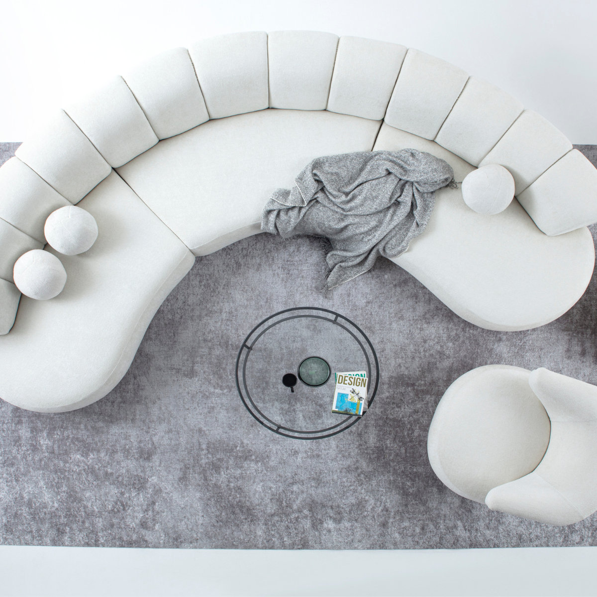 Colțar Modern Bucle, Loca