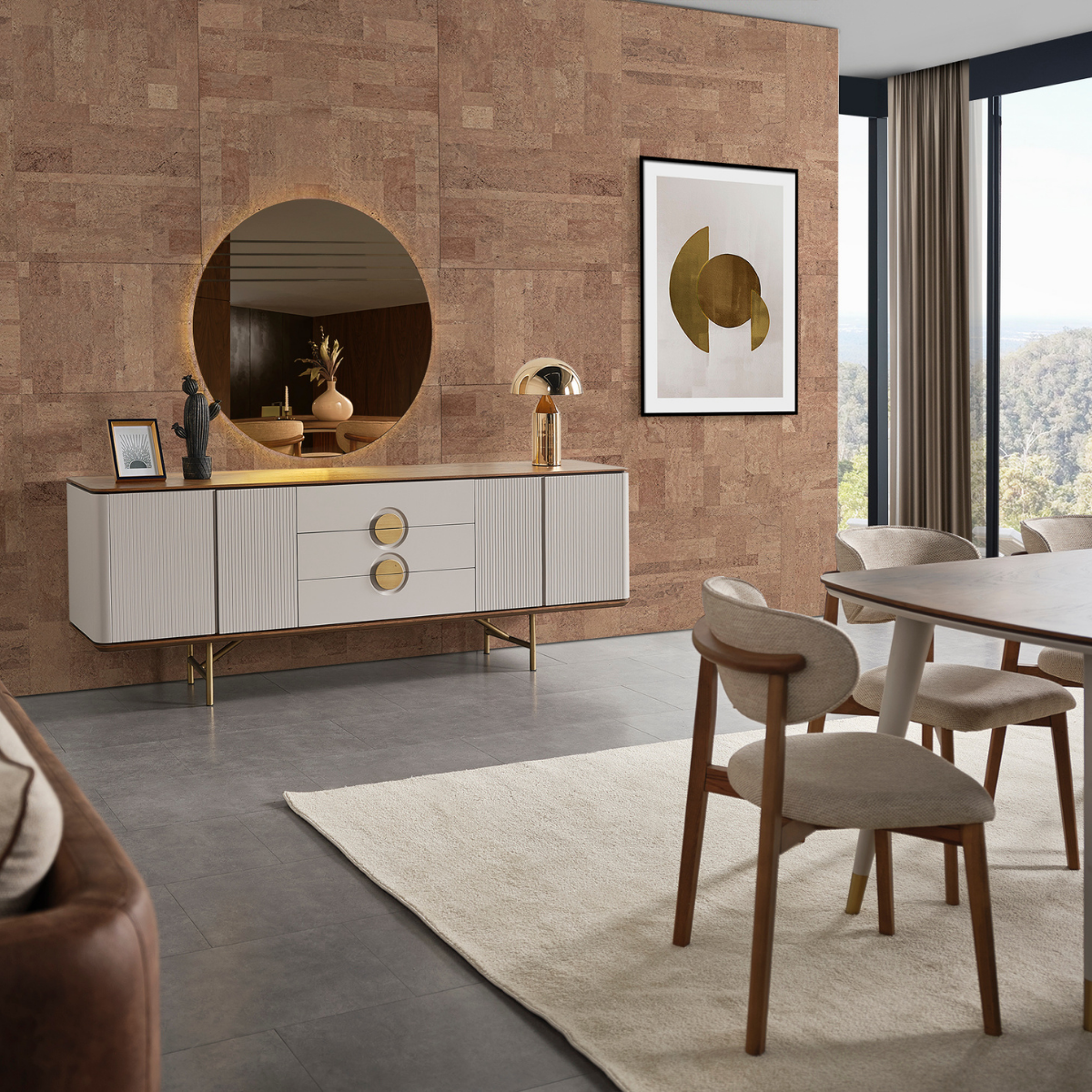 Comoda cu oglinda de lux, Viola K