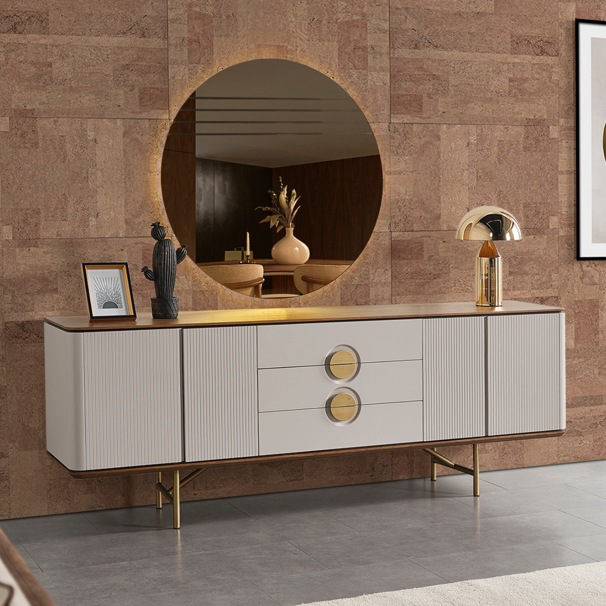 Comoda cu oglinda de lux, Viola K