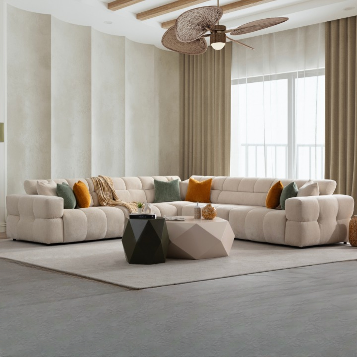 Colțar modular bucle, Olimp de Lux