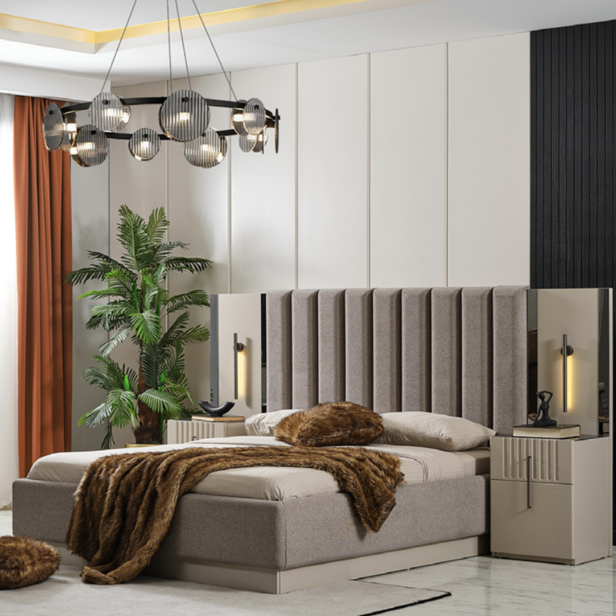 Set Noptiere 2 bucati, Asel