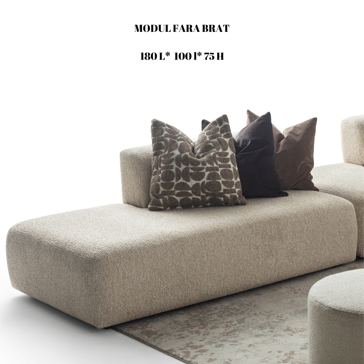 Colțar Modular Bucle, Fontana