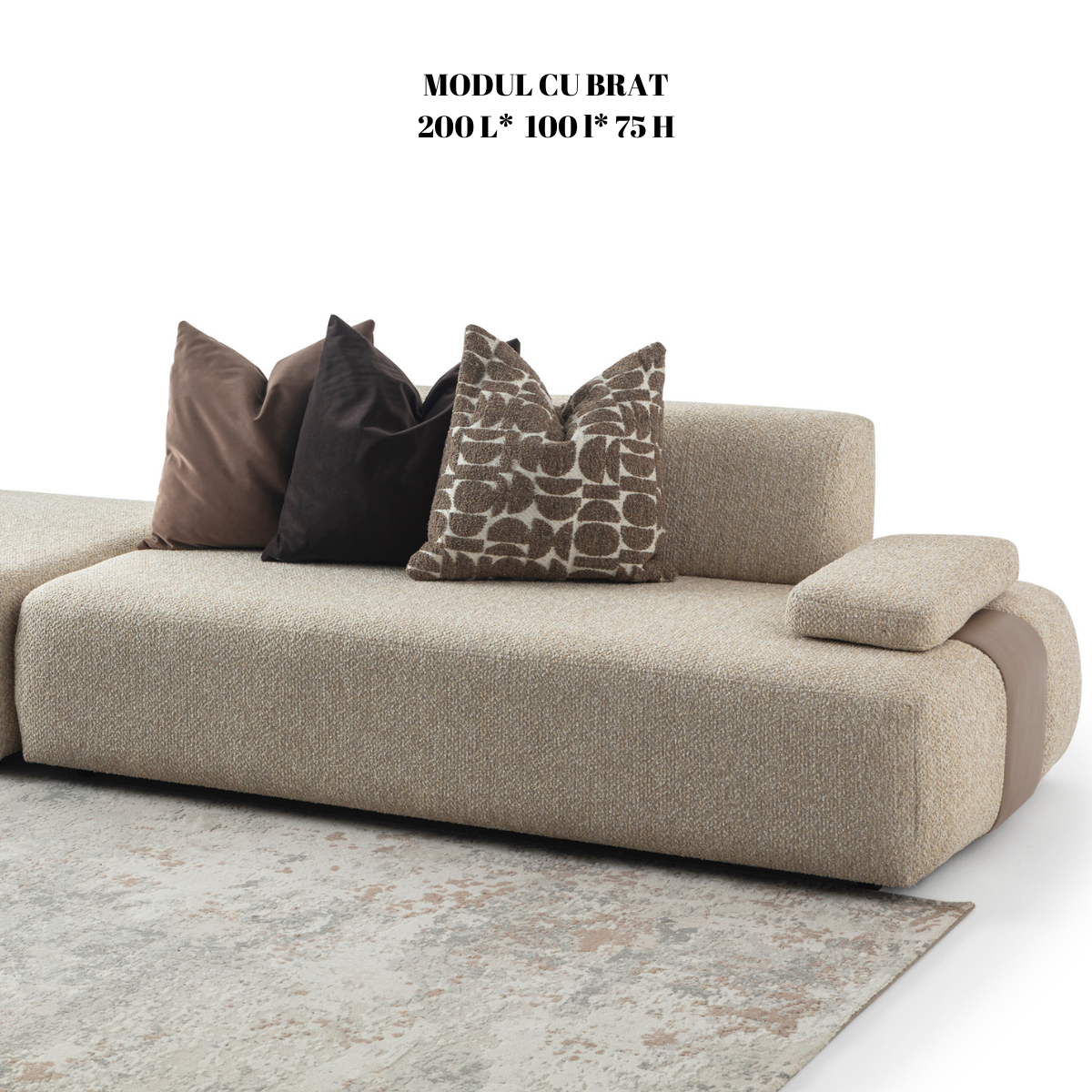 Colțar Modular Bucle, Fontana