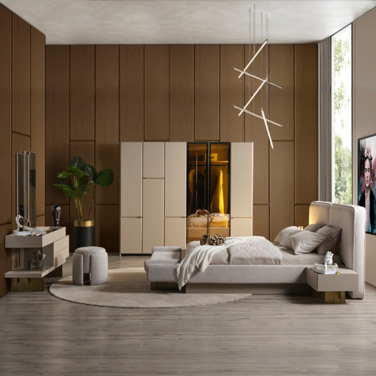 Dormitor de lux, Freda