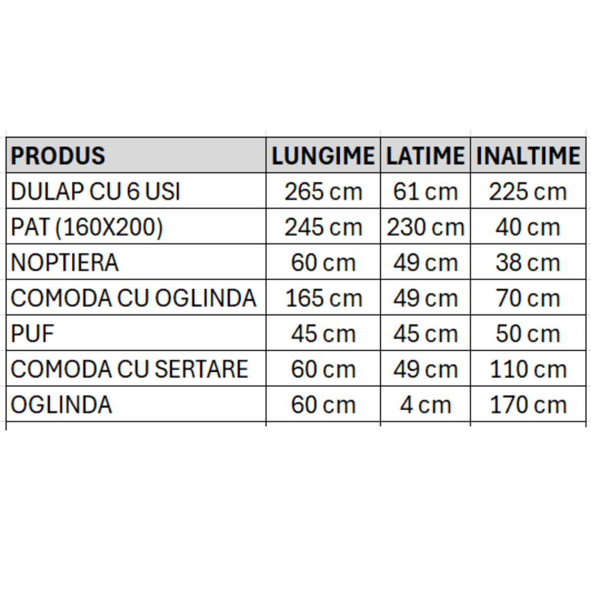 Dormitor de lux, Freda