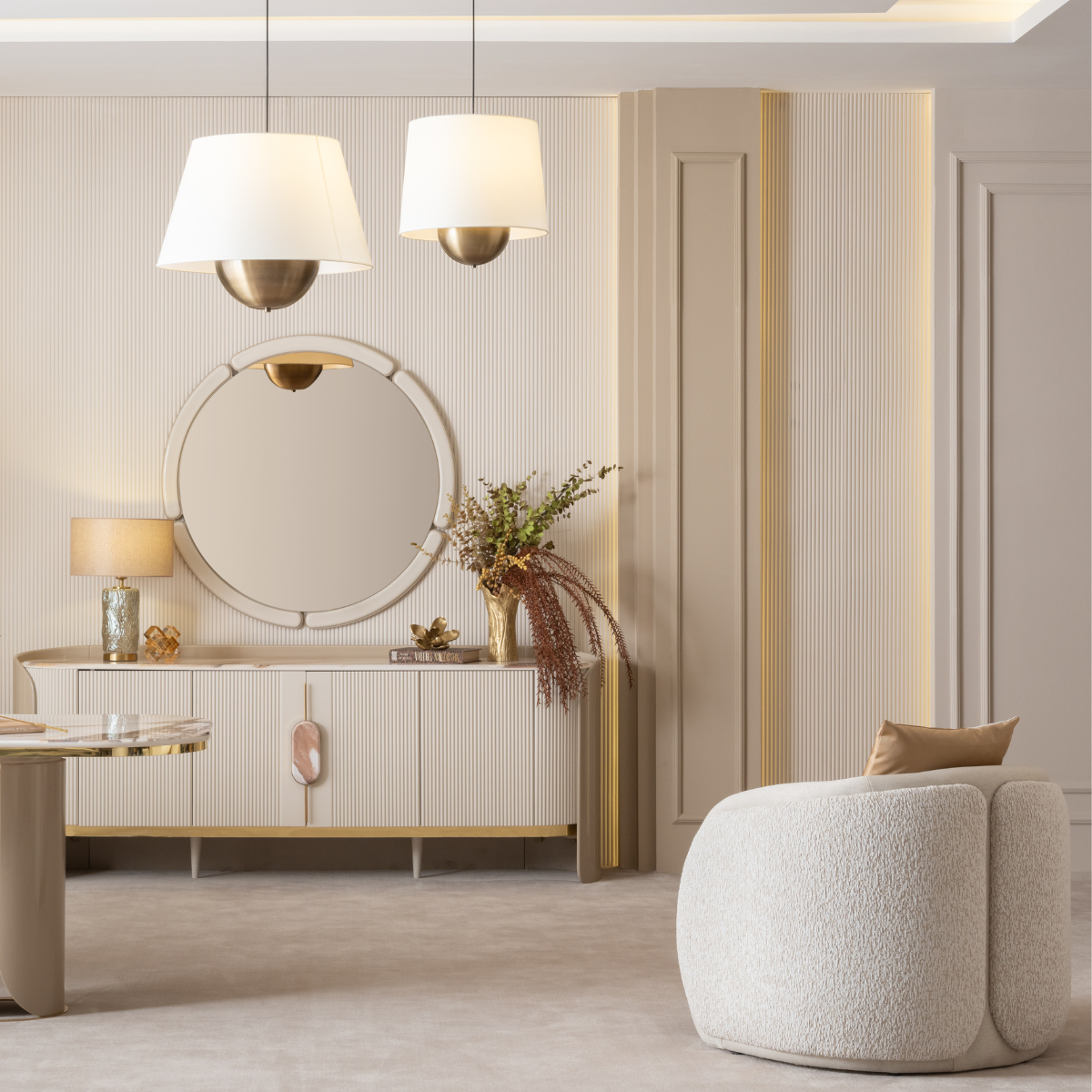 Comoda de Dining de lux, Hilton