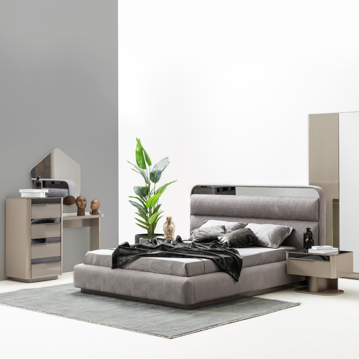 Dormitor Modern, Inox