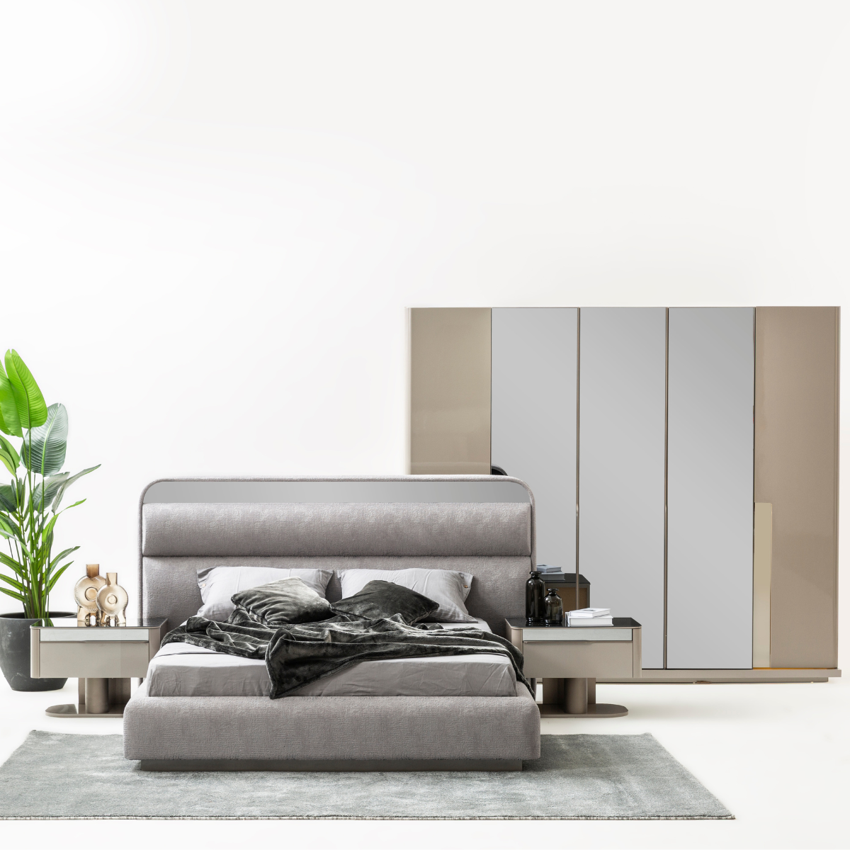 Dormitor Modern, Inox