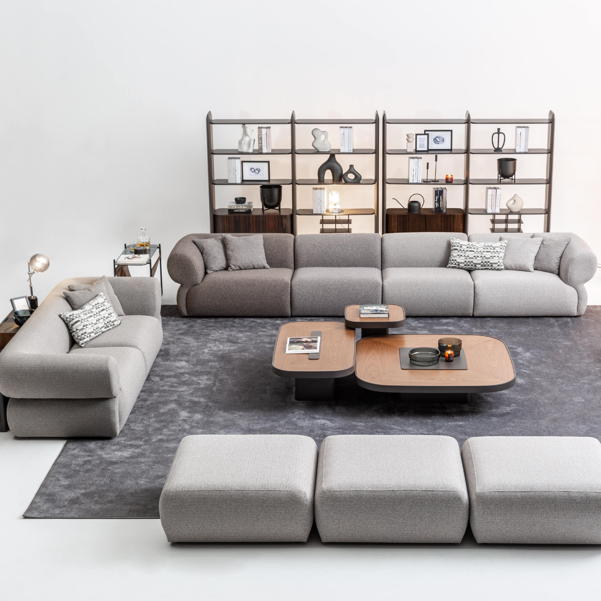 Canapea moderna bucle, Perla