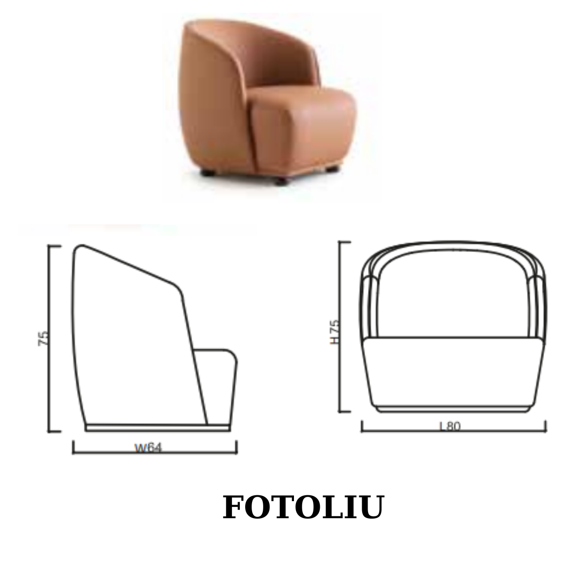 Set canapele bucle cu fotolii moderne, Franka