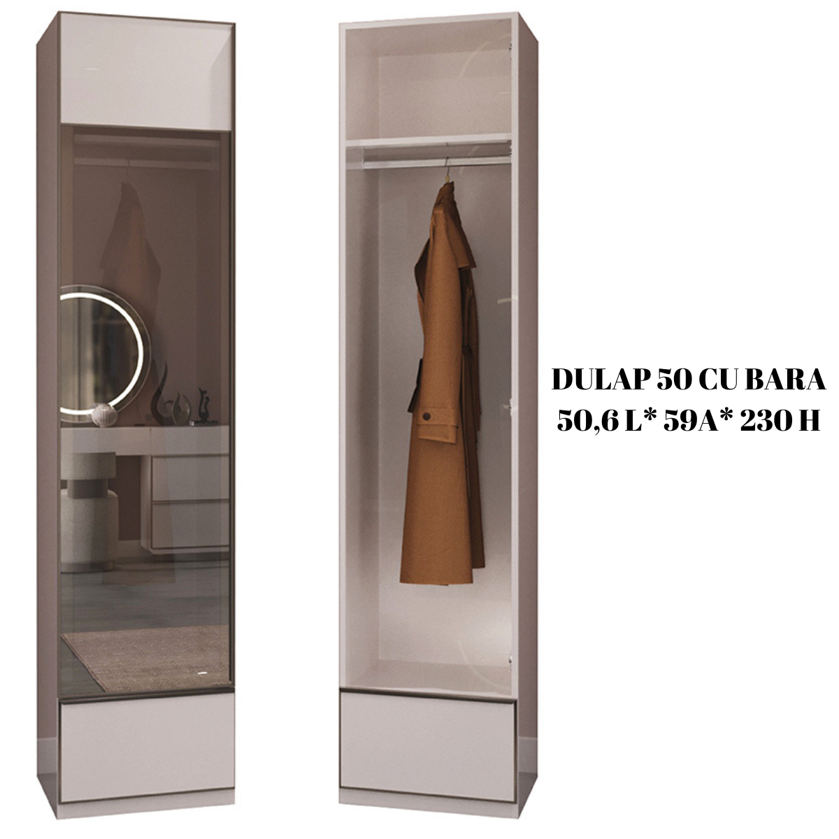 Dormitor modular de lux, Milan