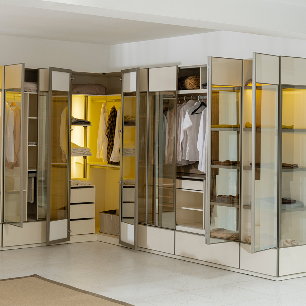 Dormitor modular de lux, Milan