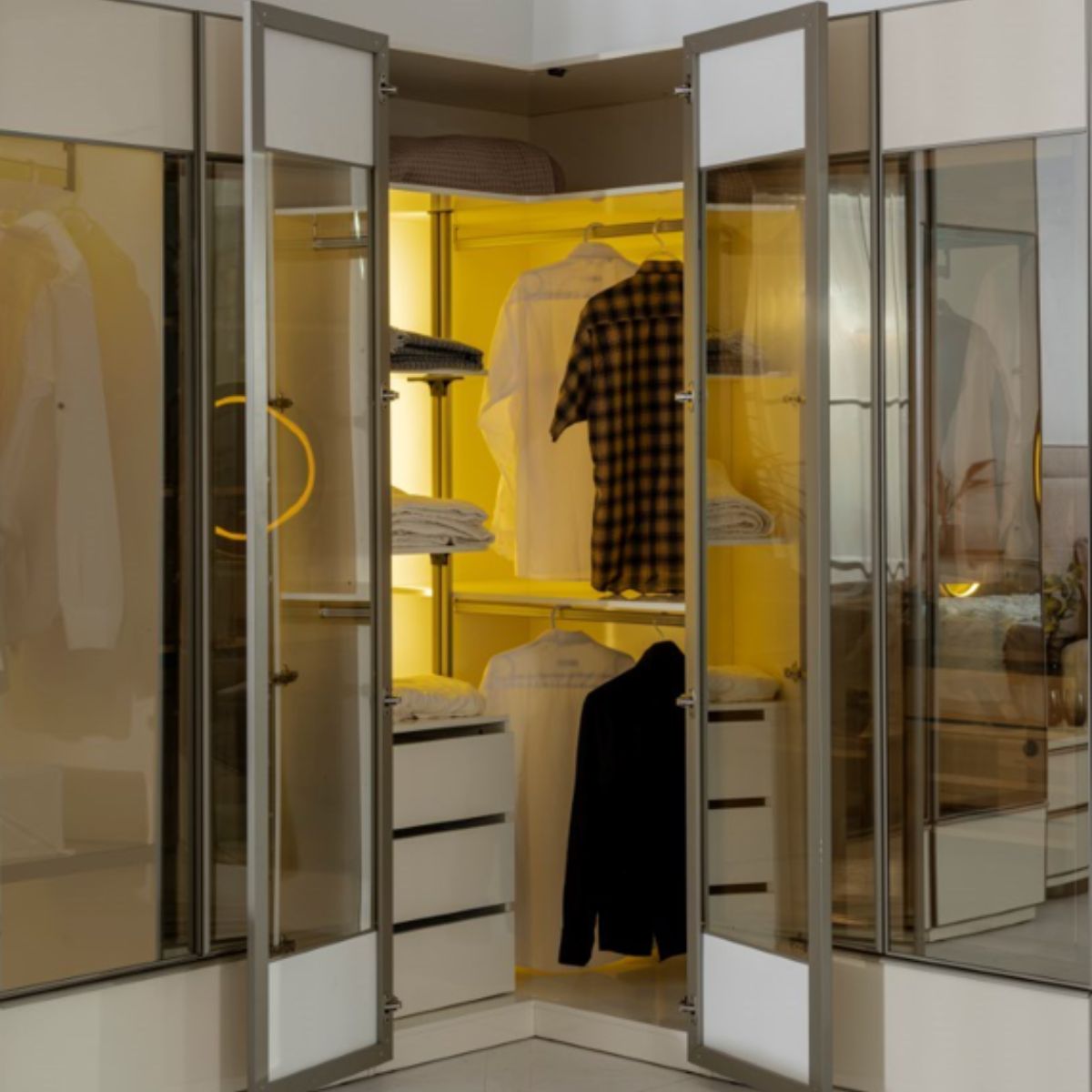 Dormitor modular de lux, Milan