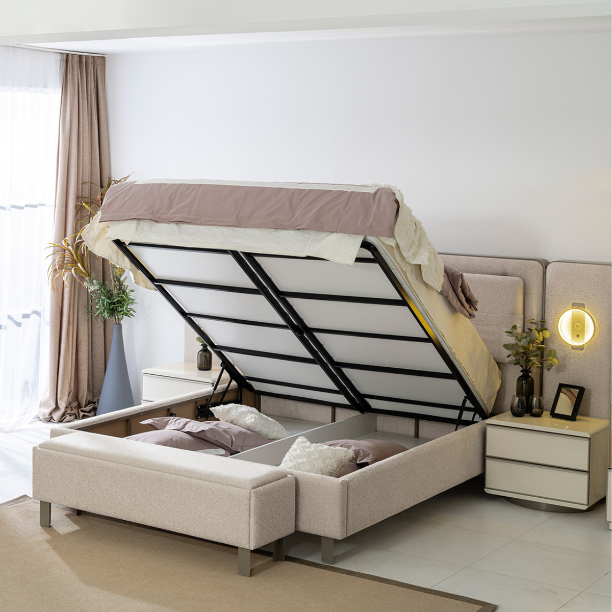 Dormitor modular de lux, Milan