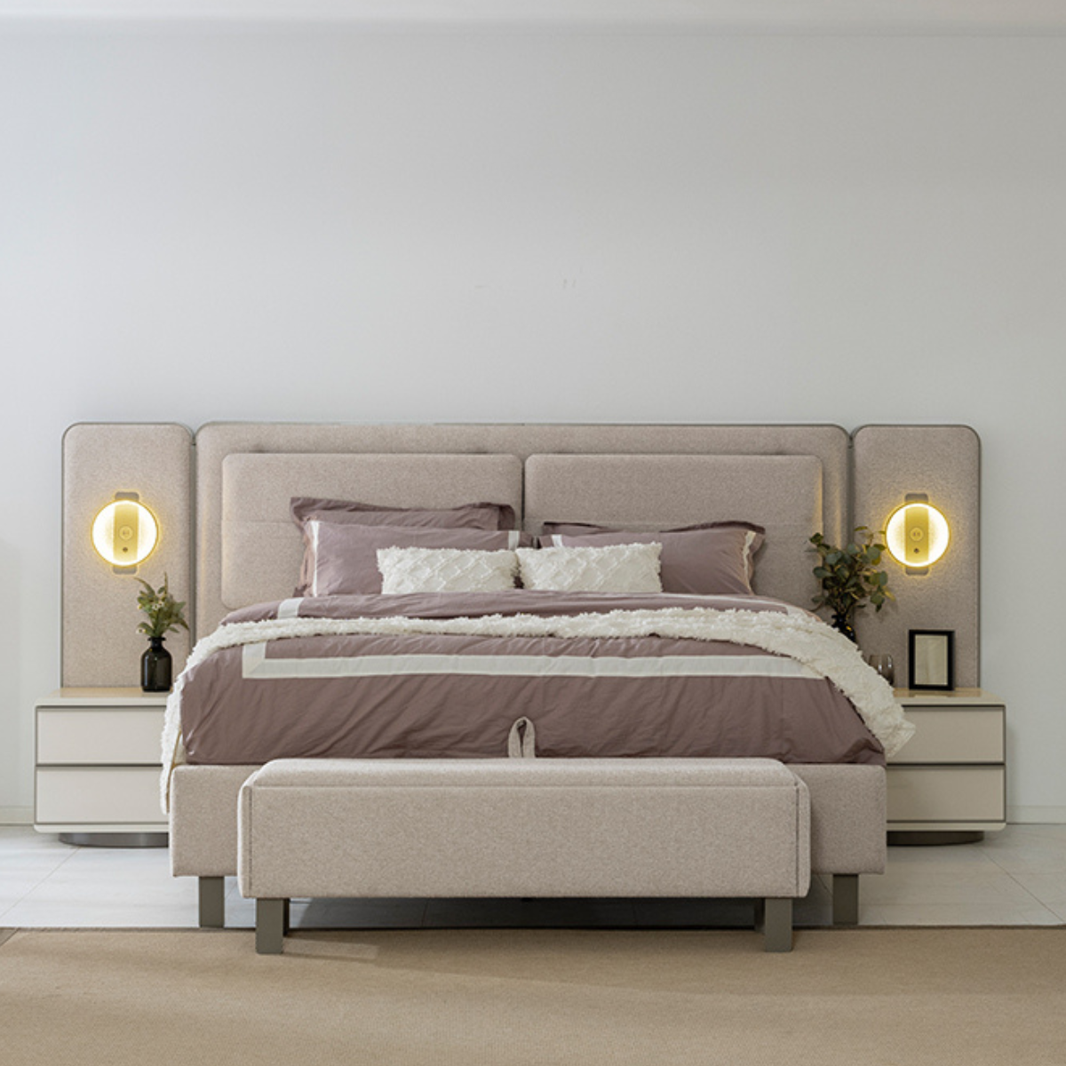 Dormitor modular de lux, Milan