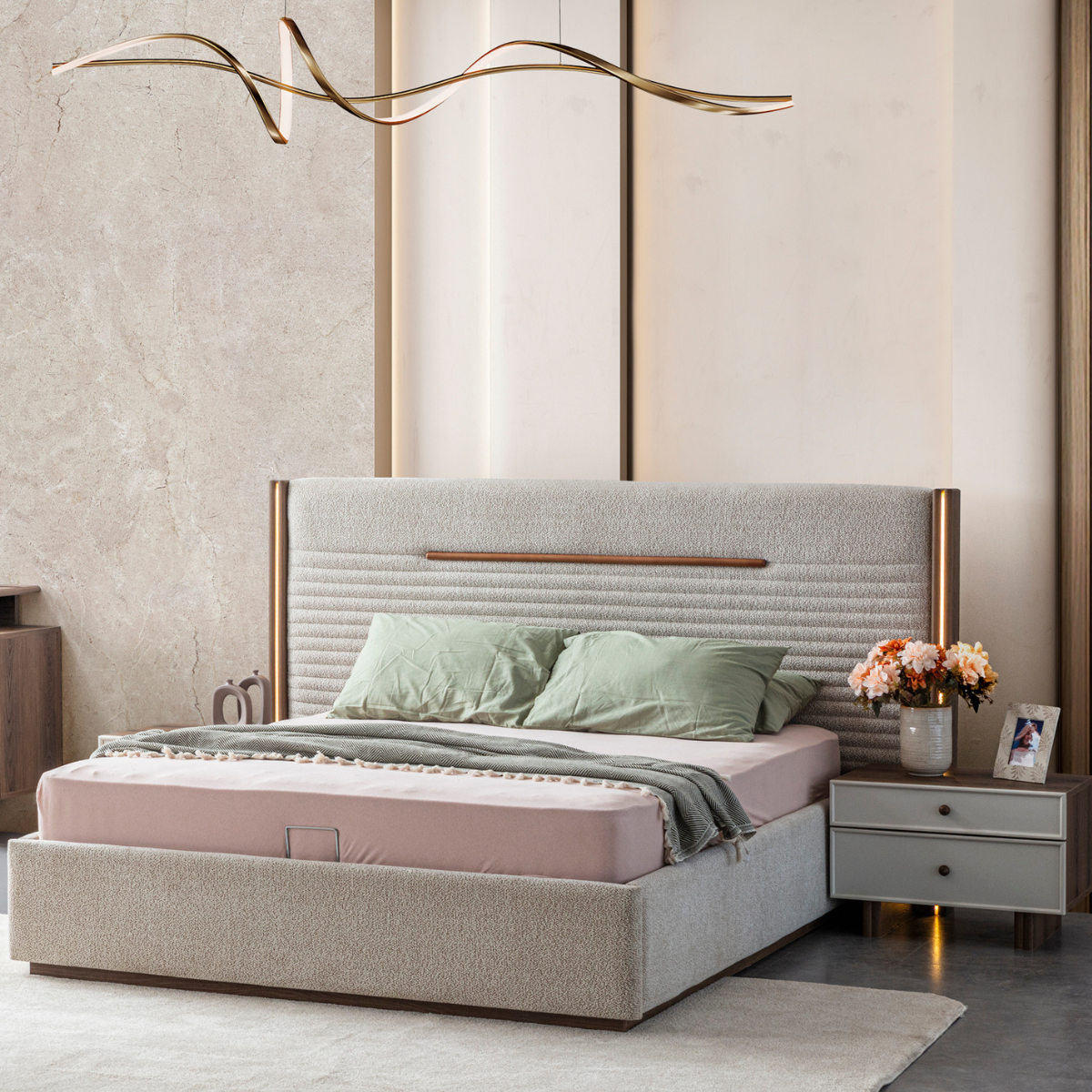 Set Dormitor modern, Latte T