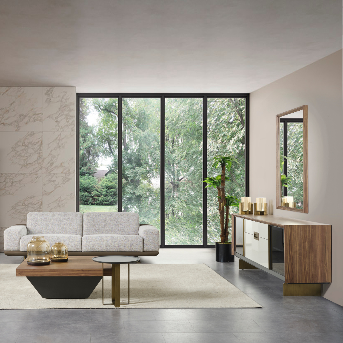 Comoda Dining, Pietra