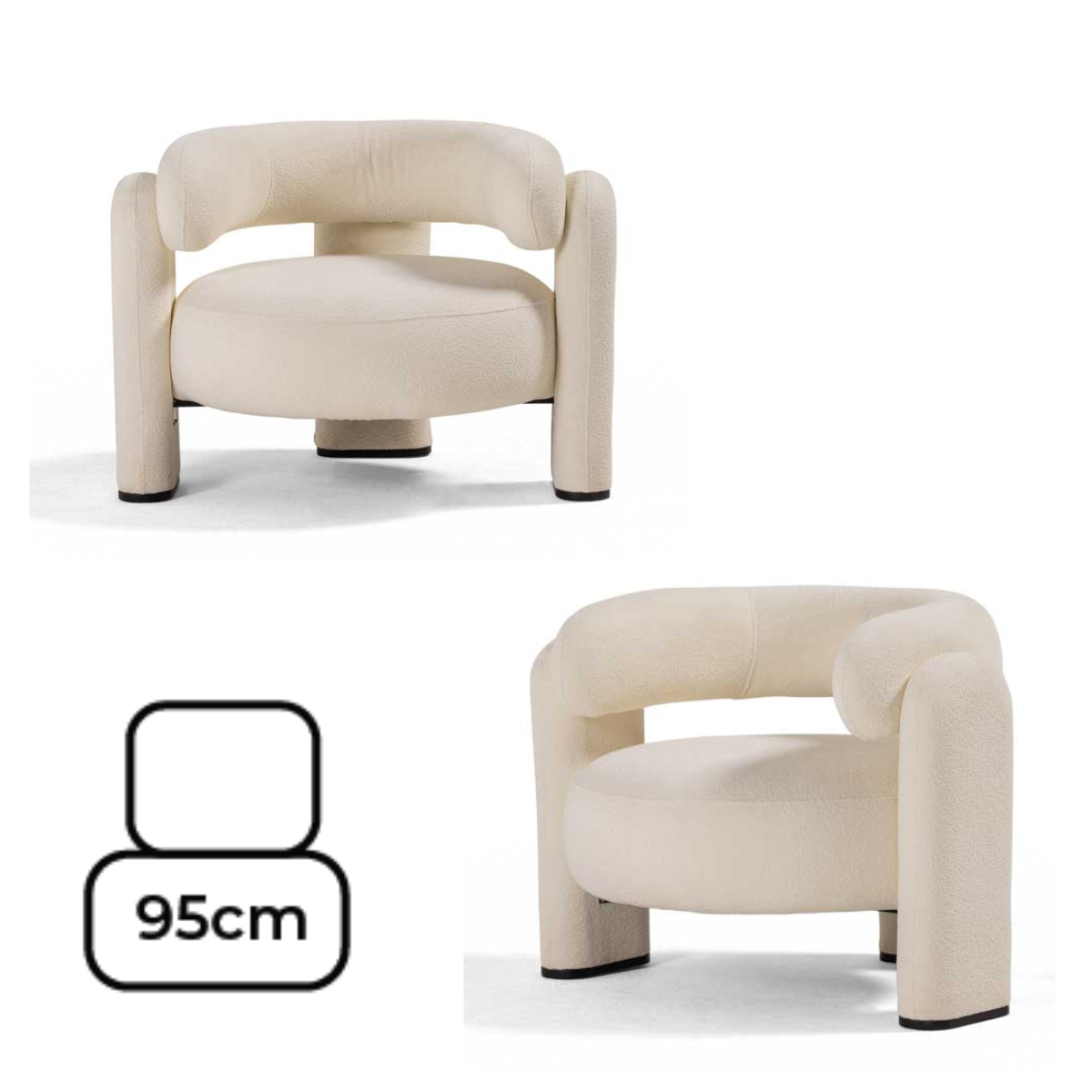 Fotoliu Bucle, Efaro