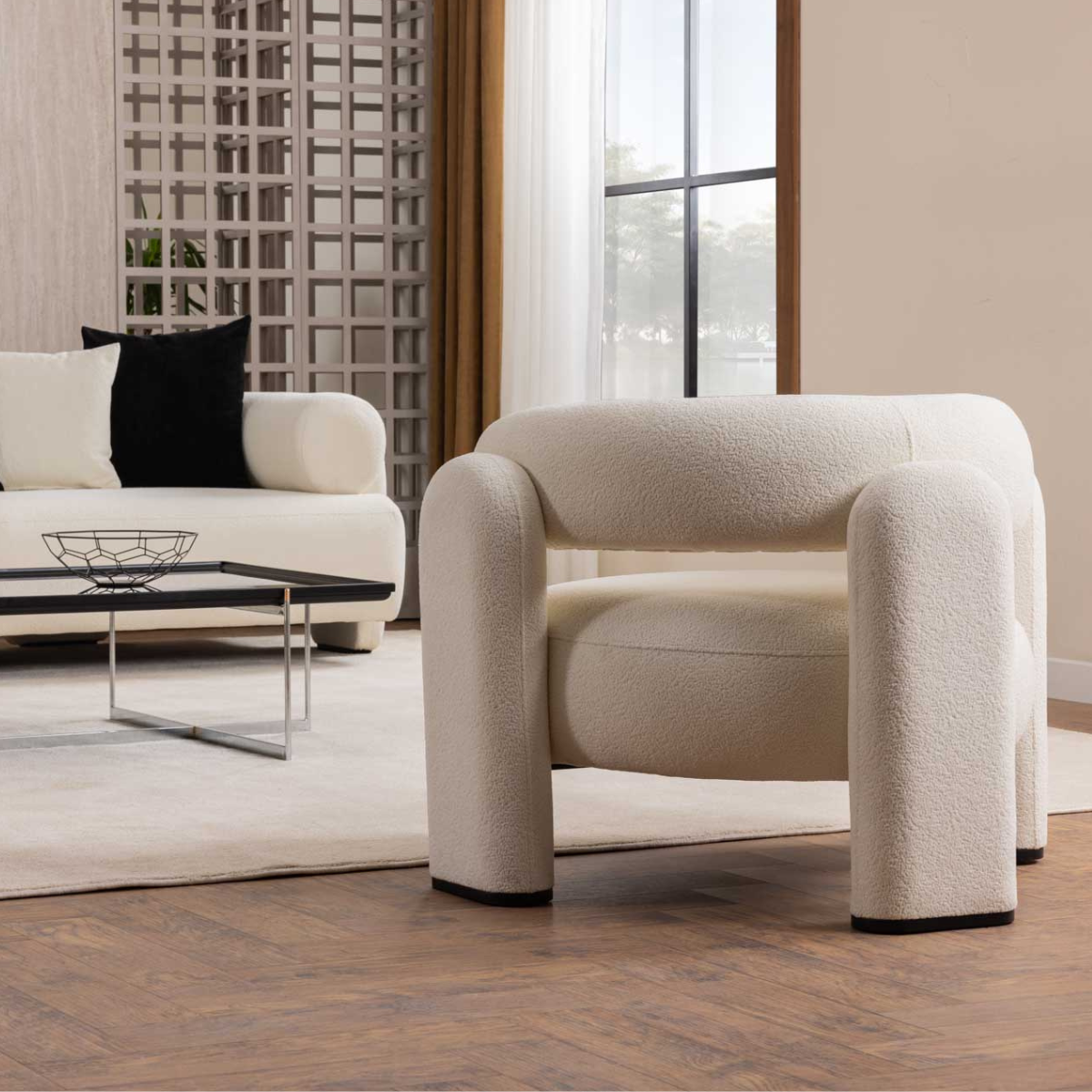 Fotoliu Bucle, Efaro