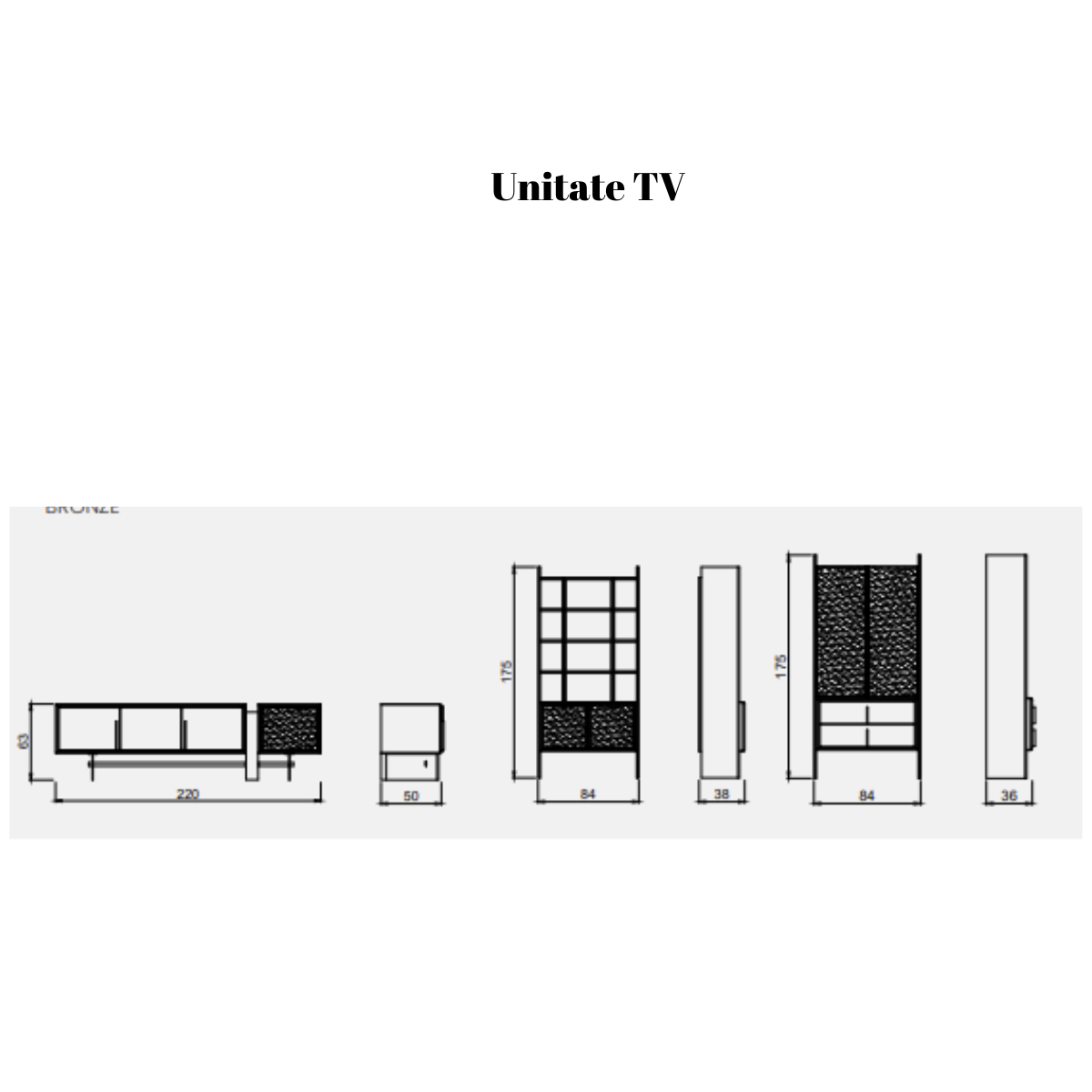 Colectia de Living si Dining, Bronze