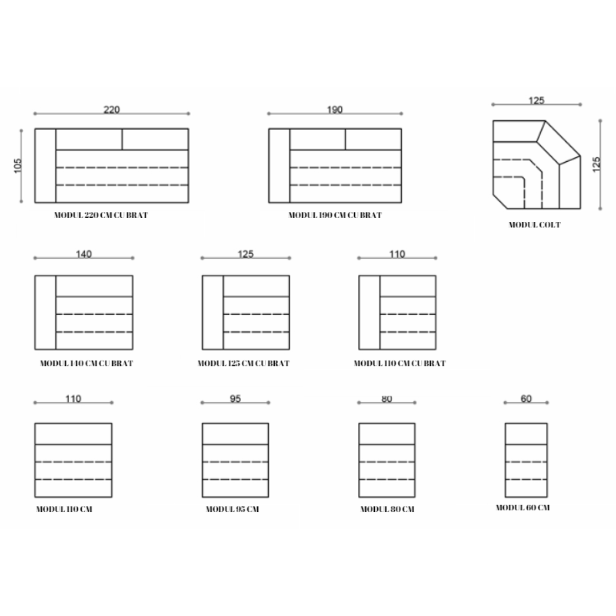 Coltar Modular Modern, Marsala
