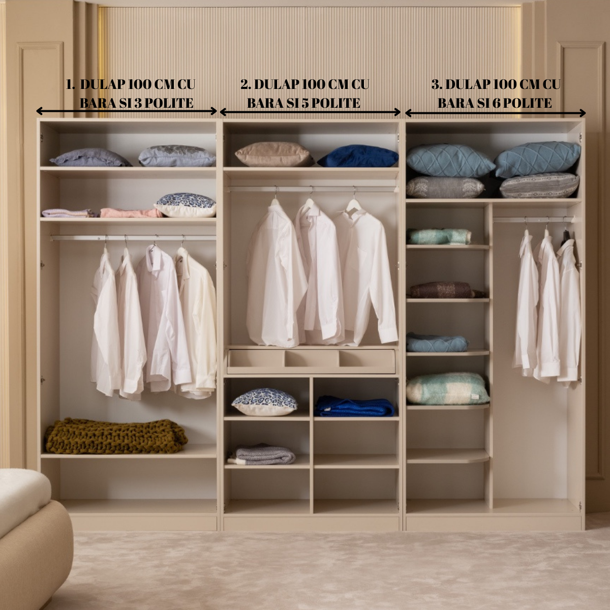 Dormitor Modular de Lux, Electra