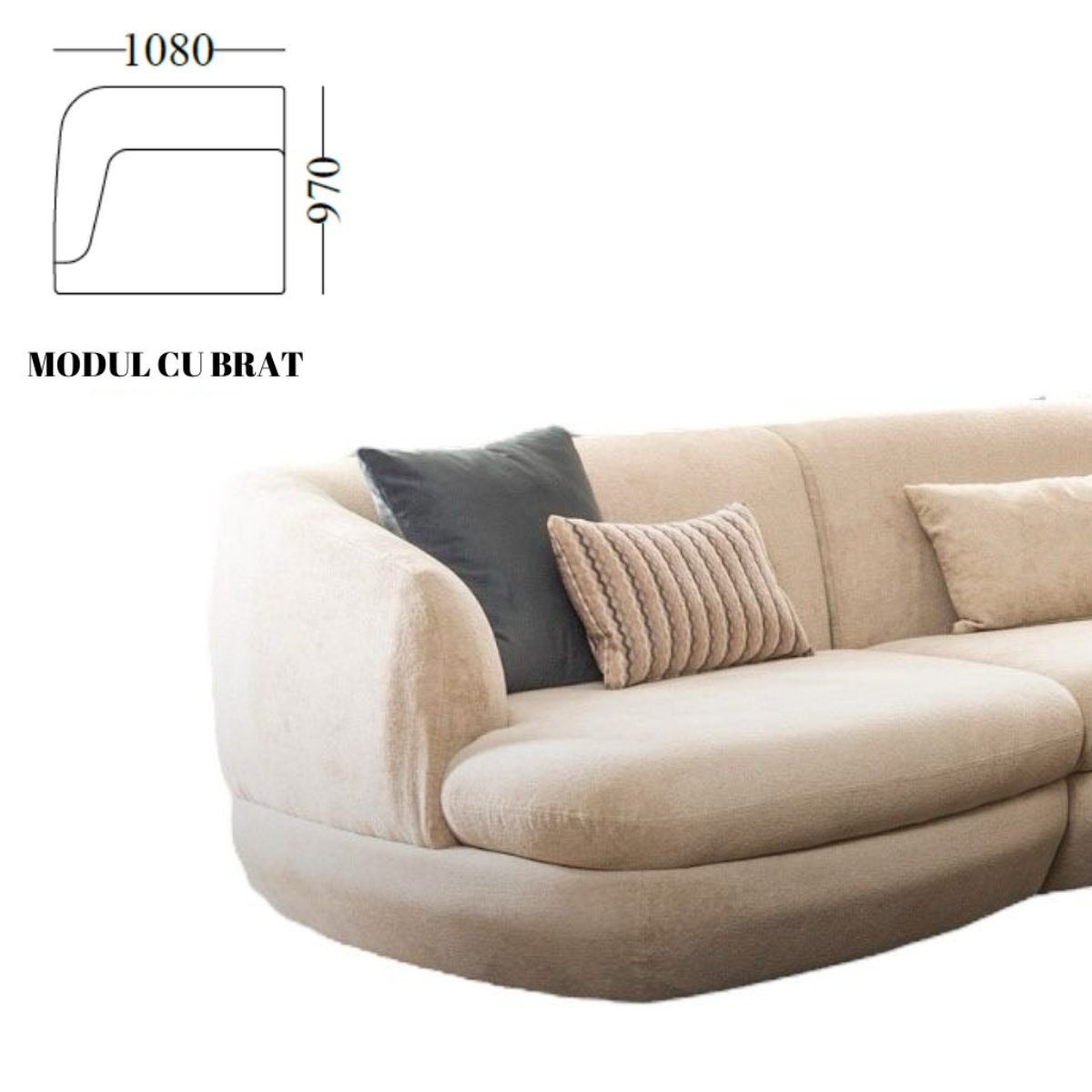 Coltar Modular Bucle, de lux Soprano