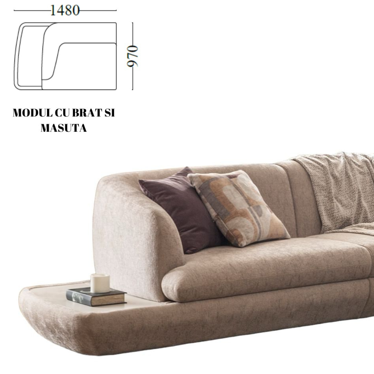 Coltar Modular Bucle, de lux Soprano